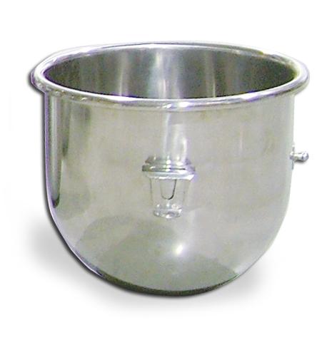 20 QT Light Gauge Stainless Steel Mixer Bowl